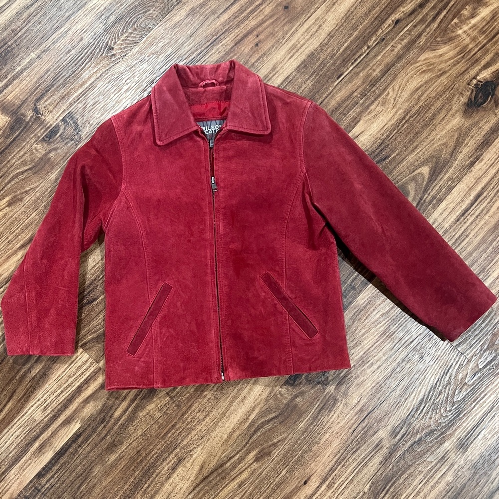 Wilsons Leather Kids Red Jacket